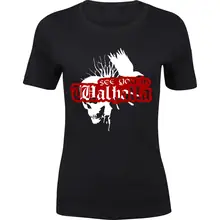 Damen Premium T-Shirt - See you in Walhalla, Totenkopf - gewählte Variante