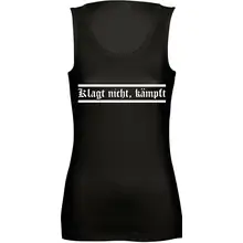 Damen Standard Top - Klagt nicht kämpft - gewählte Variante