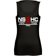 Damen Standard Top - NS HC, more than music Vorderseite