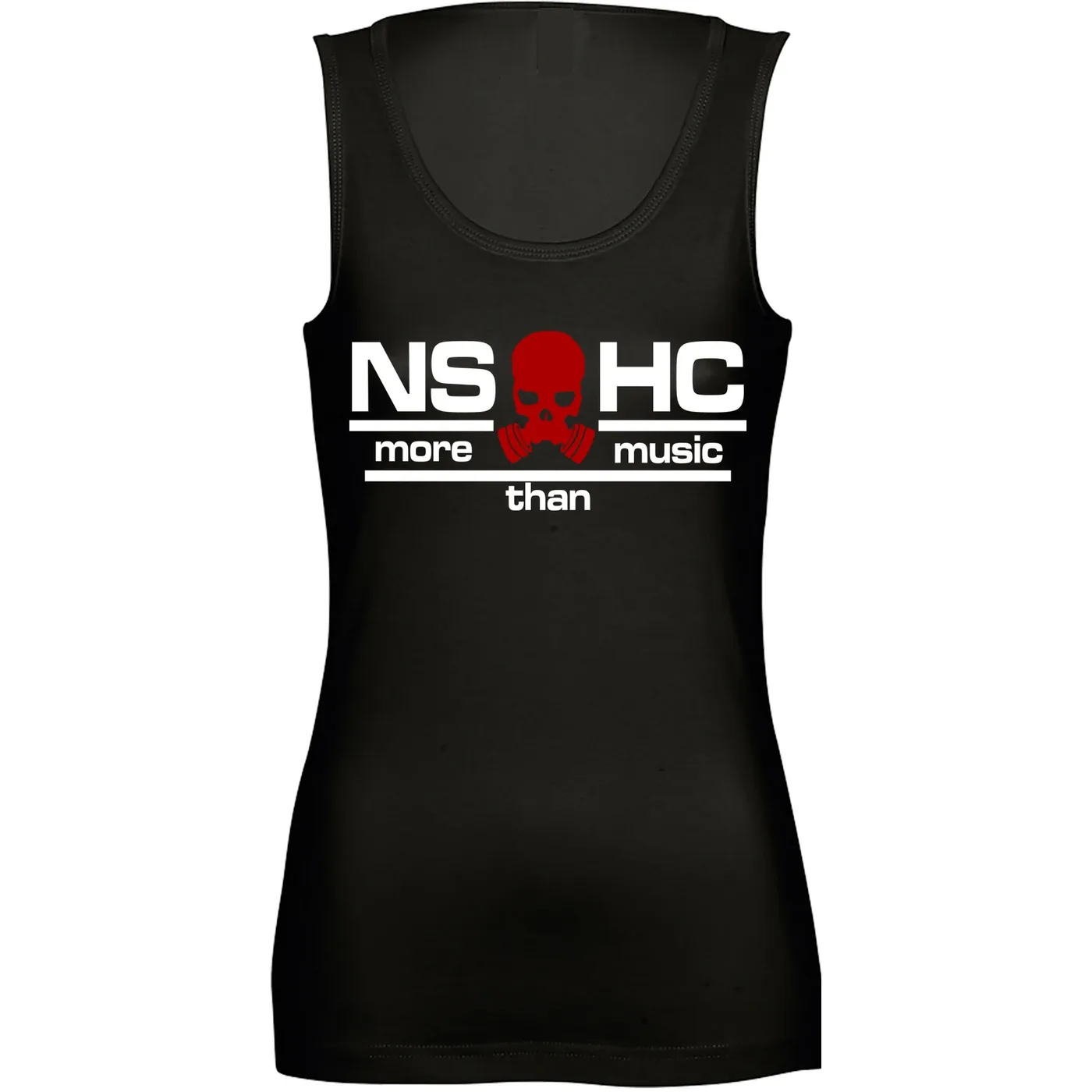Damen Standard Top - NS HC, more than music