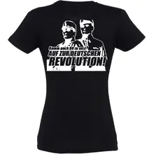 Damen T-Shirt - Komm zur Revolution Rückseite