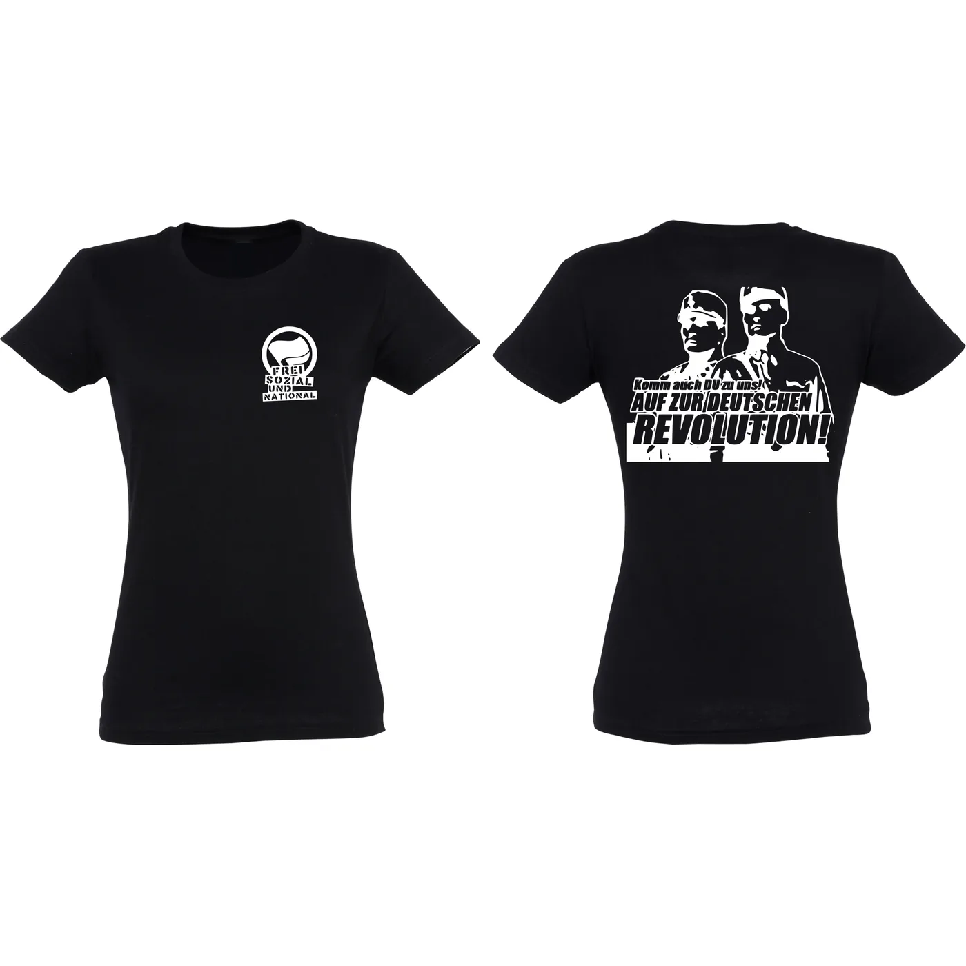 Damen T-Shirt - Komm zur Revolution