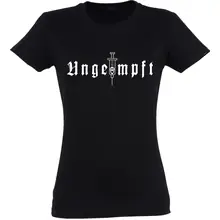 Damen T-Shirt - Ungeimpft, Einfarbig - gewählte Variante