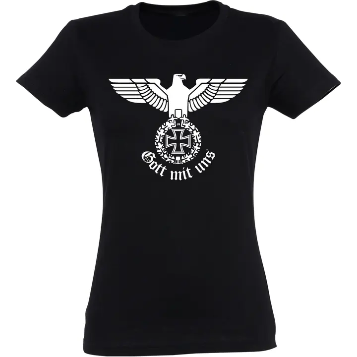 Damen T-Shirt - Gott mit uns