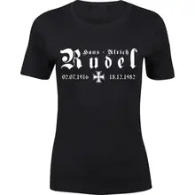 Damen Premium T-Shirt - Hans Ulrich Rudel, Kreuz Vorderseite