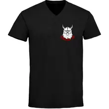 Herren V-Ausschnitt T-Shirt - Walhalla ruft - gewählte Variante