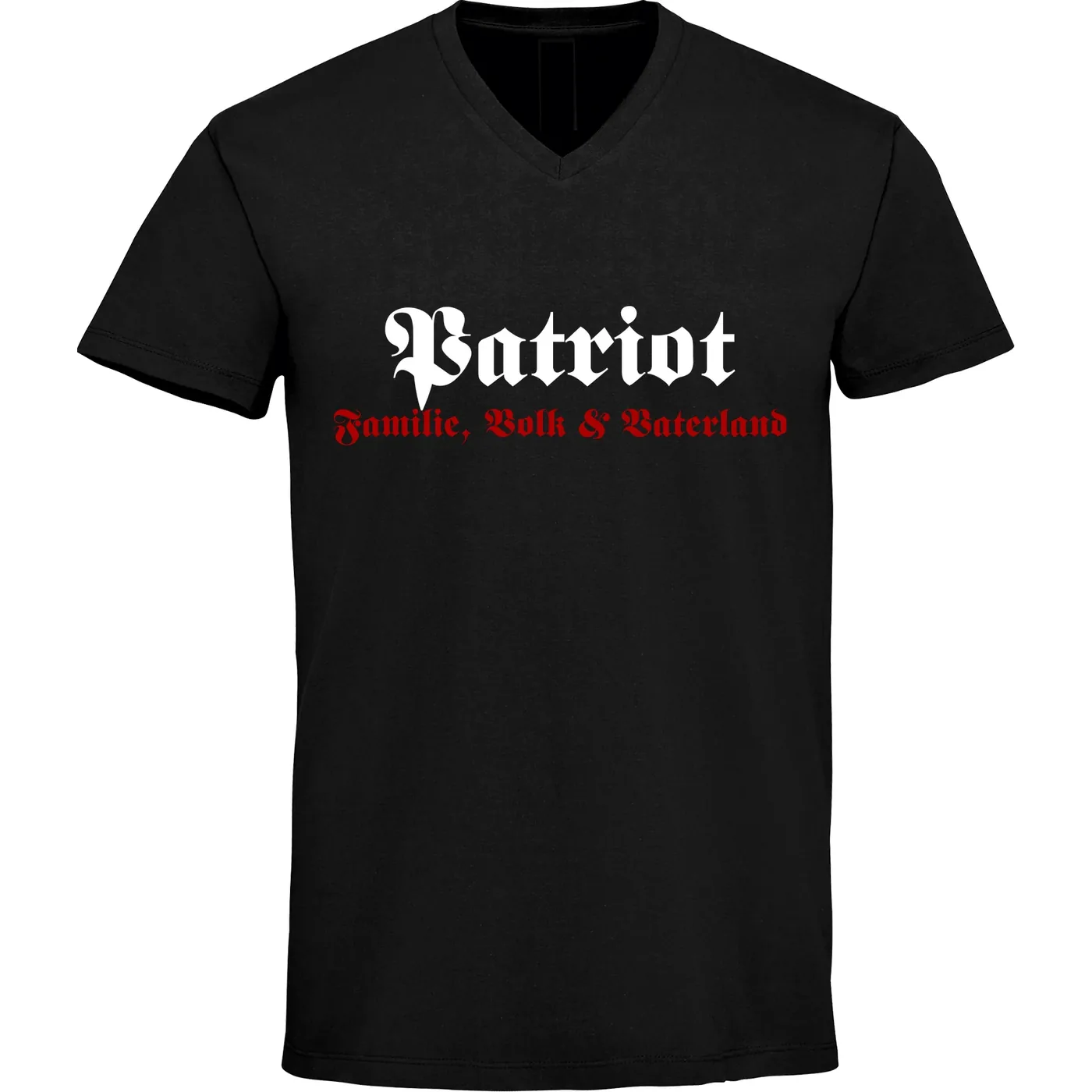 Herren V-Ausschnitt T-Shirt - Patriot