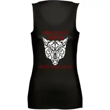 Damen Standard Top - Lieber ein Wolf Odins als ein Lamm Gottes Vorderseite