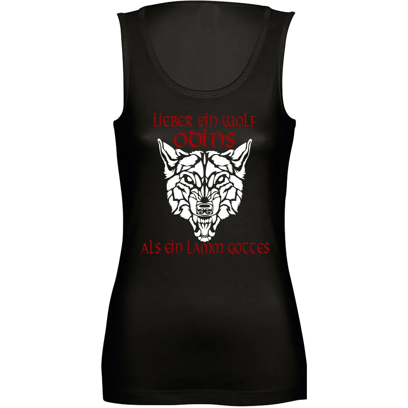 Damen Standard Top - Lieber ein Wolf Odins als ein Lamm Gottes