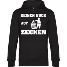 Herren Kapuzenpullover - Keinen Bock auf Zecken Vorderseite