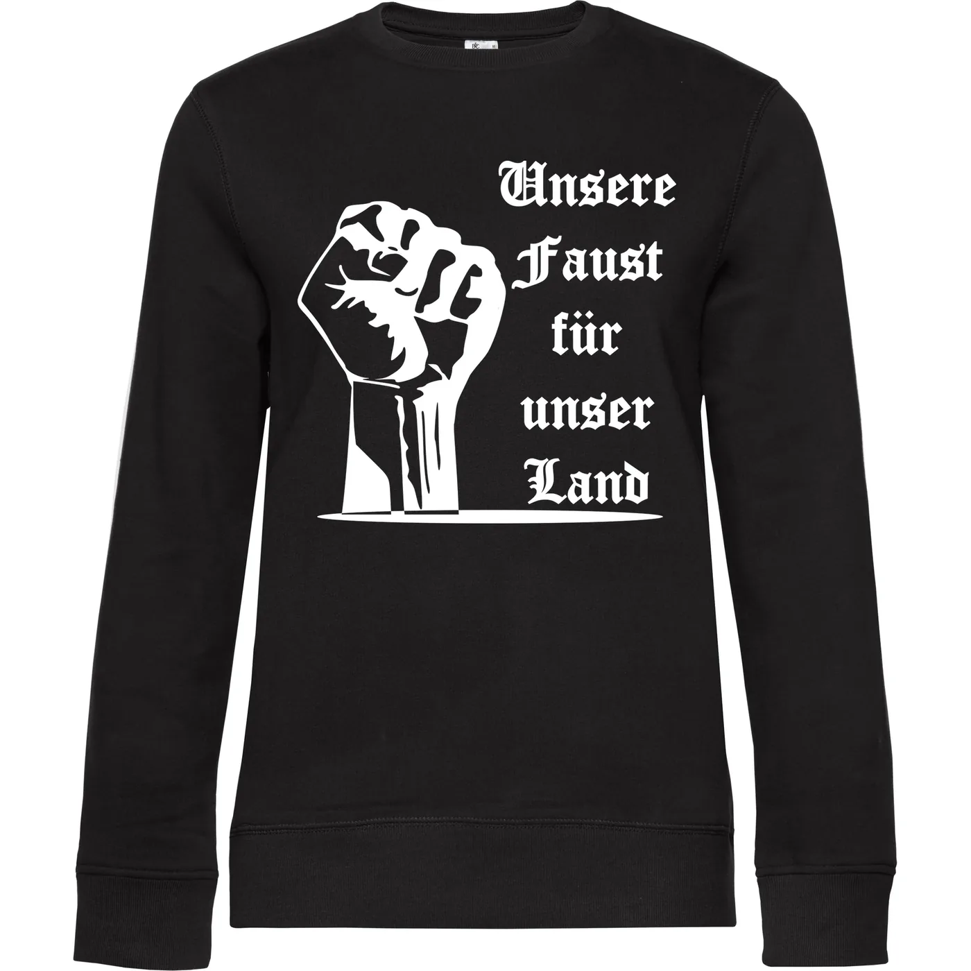 Damen Pullover - Unsere Faust für unser Land