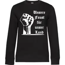Damen Pullover - Unsere Faust für unser Land - gewählte Variante