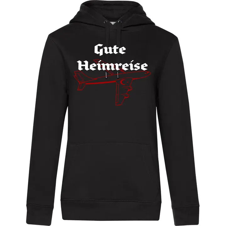 Damen Kapuzenpullover - Gute Heimreise