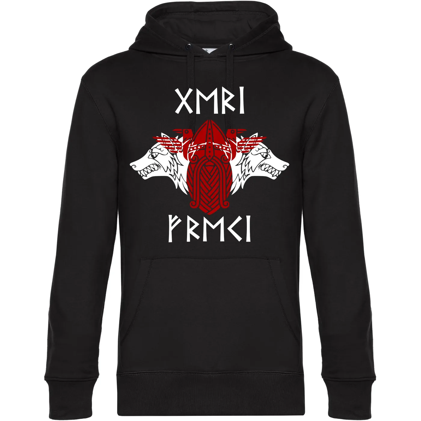 Herren Kapuzenpullover - Geri und Freki