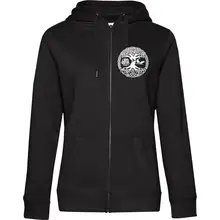 Damen Kapuzenjacke - Lebensbaum Vorderseite