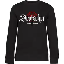 Damen Pullover - Deutscher, zäh und standhaft Vorderseite
