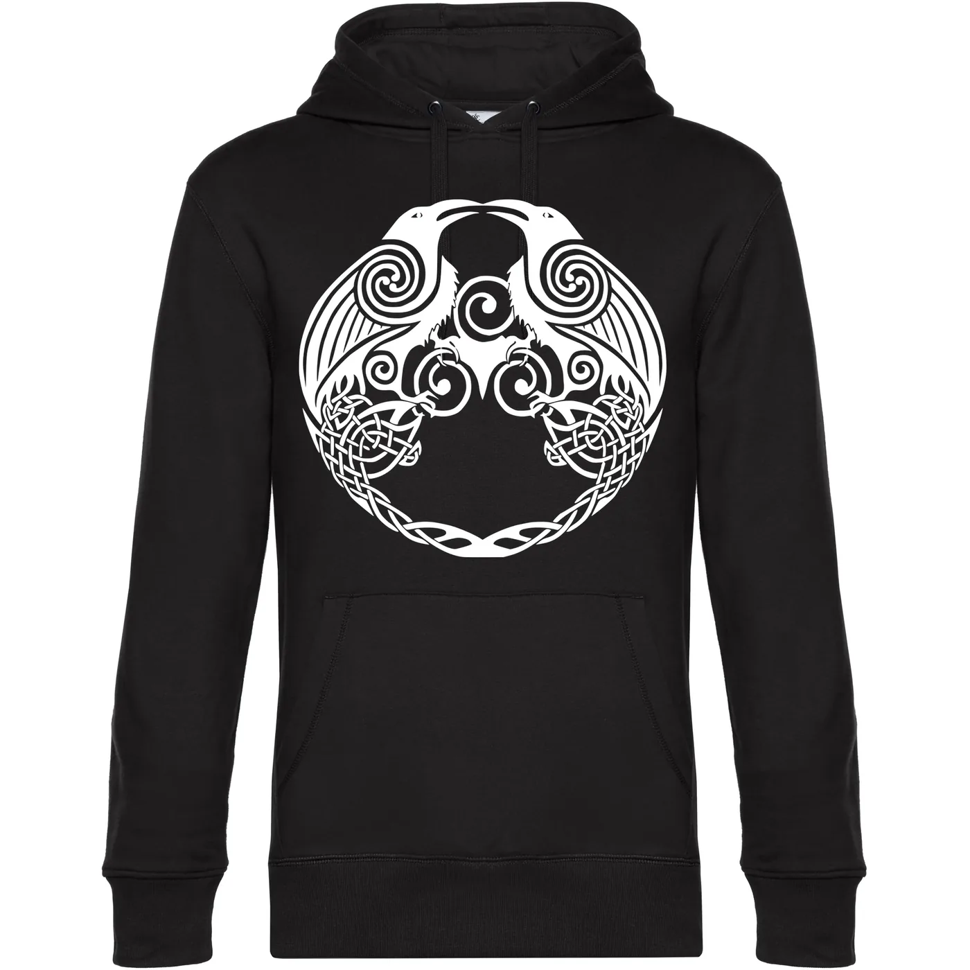 Herren Kapuzenpullover - Raben