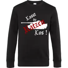 Herren Pullover - Lasst die Katzen los - gewählte Variante