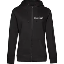 Damen Kapuzenjacke - Ungeimpft, Einfarbig - gewählte Variante