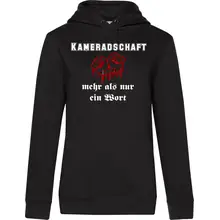 Damen Kapuzenpullover - Kameradschaft mehr als nur ein Wort Vorderseite