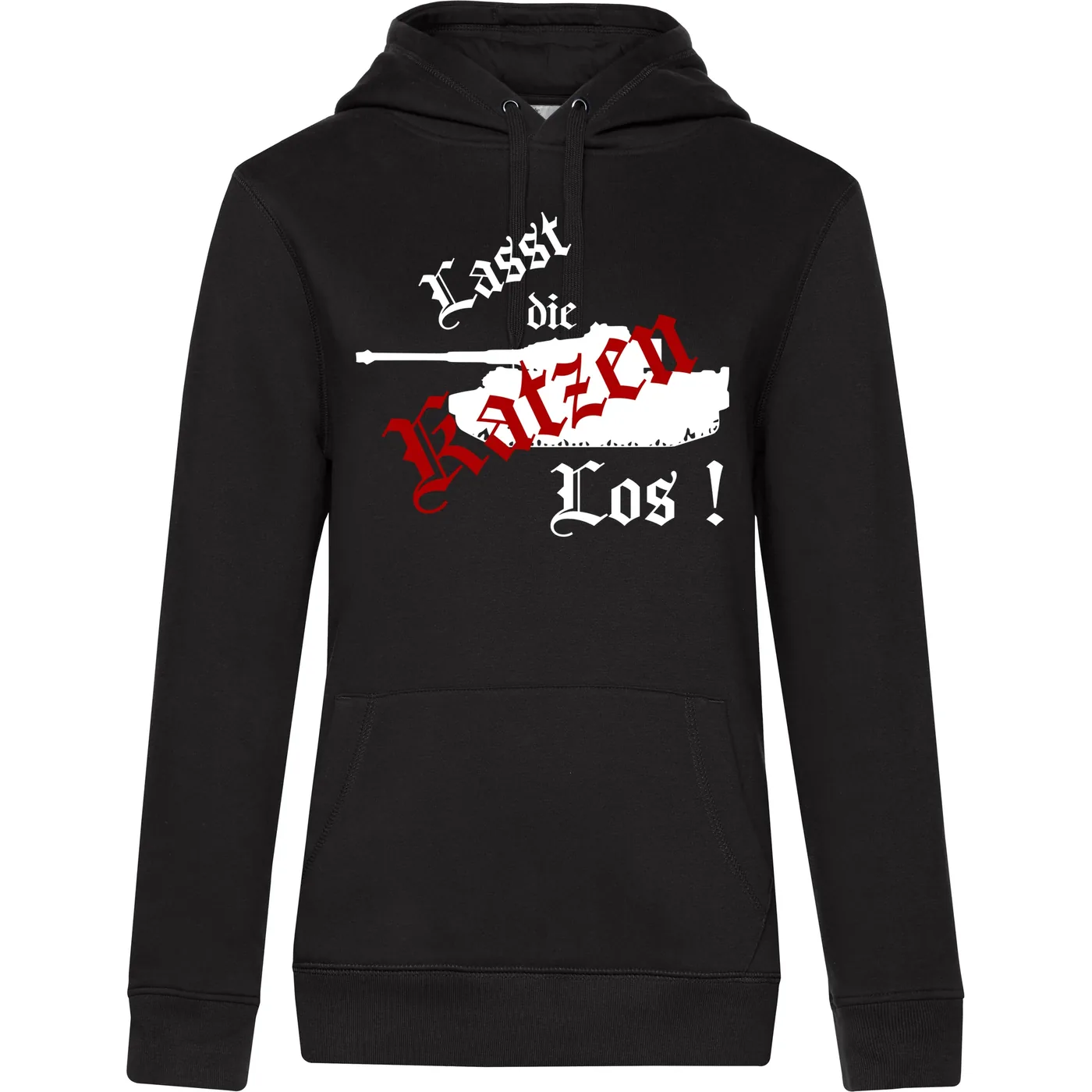 Damen Kapuzenpullover - Lasst die Katzen los