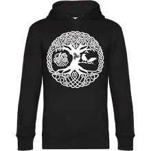 Herren Kapuzenpullover - Lebensbaum - gewählte Variante