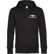 Herren Kapuzenjacke - Revolution Deutschland Vorderseite