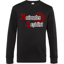 Herren Pullover - Nationaler Sozialist Vorderseite