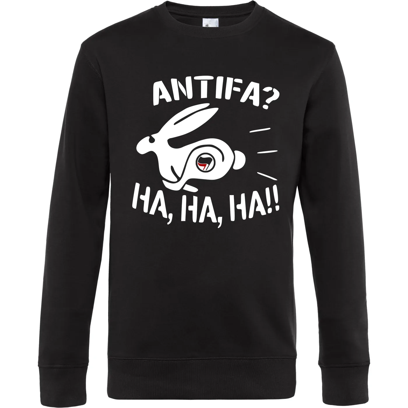 Herren Pullover - Antifa, ha ha ha