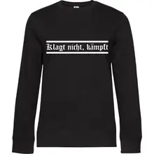 Damen Pullover - Klagt nicht kämpft - gewählte Variante