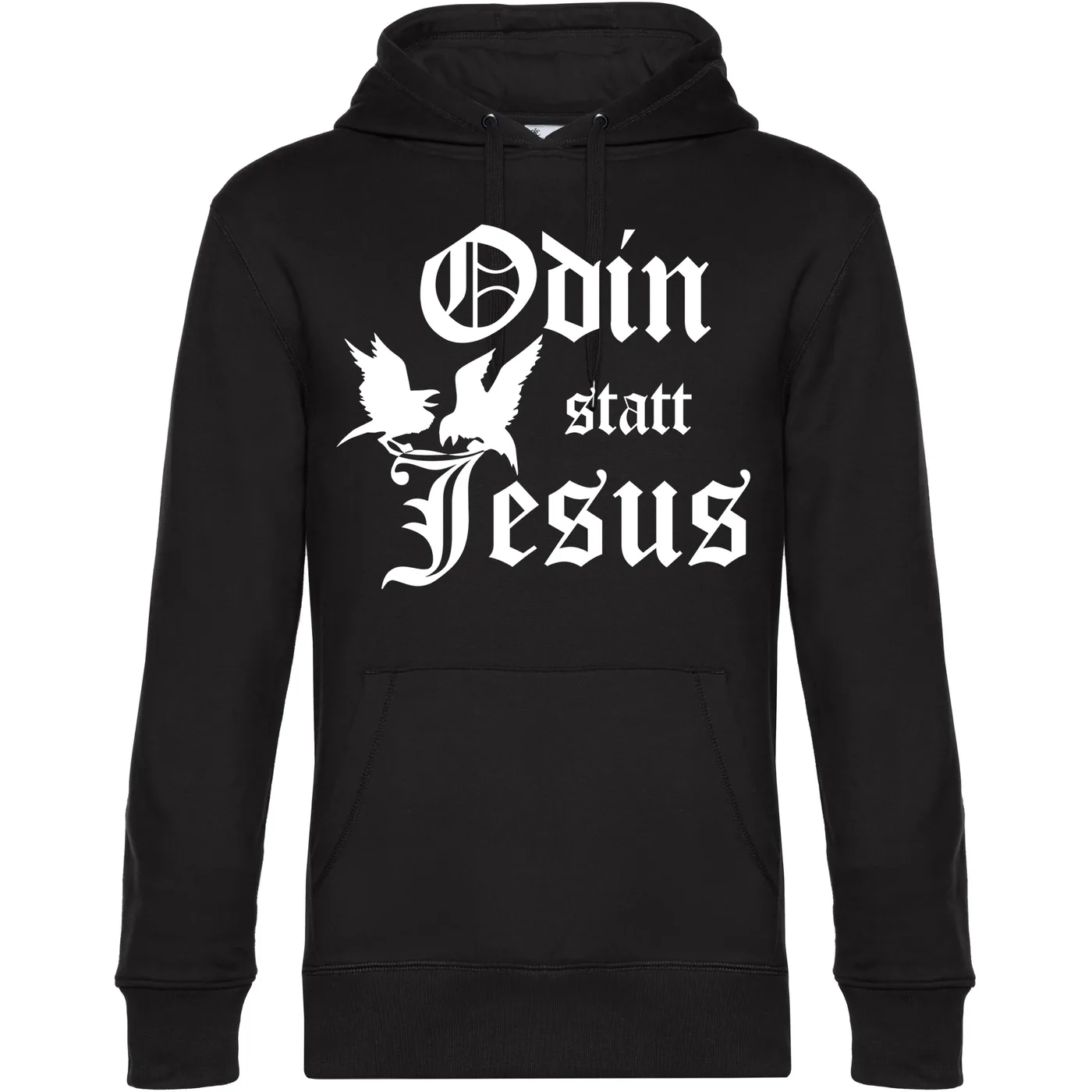 Herren Kapuzenpullover - Odin statt Jesus