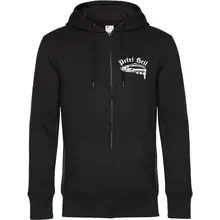 Herren Kapuzenjacke - Petri Heil Vorderseite