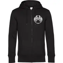 Herren Kapuzenjacke - Raben Vorderseite