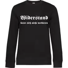 Damen Pullover - Widerstand lässt sich nicht verbieten - gewählte Variante