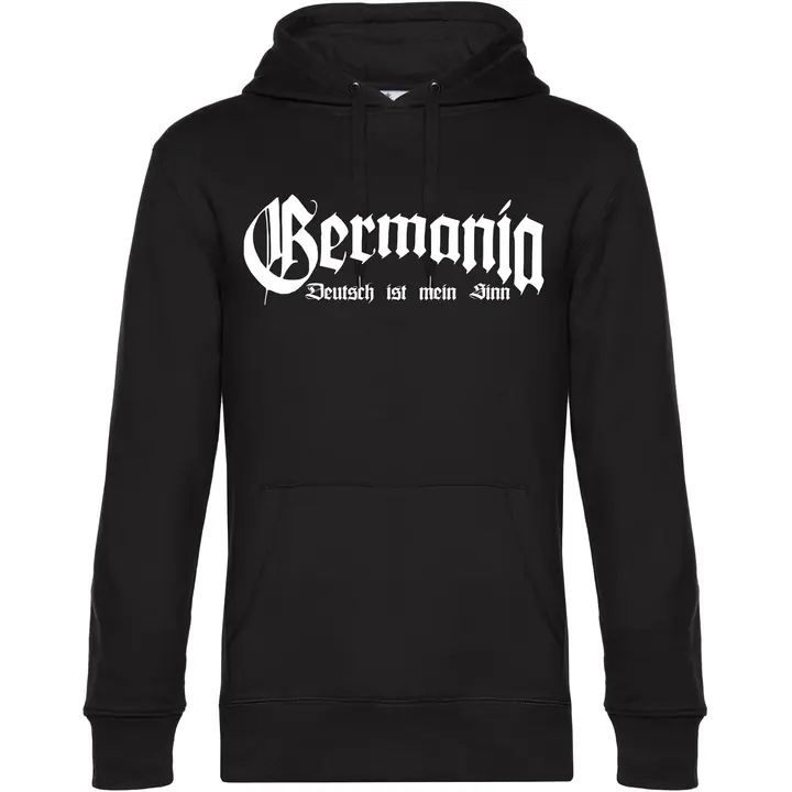 Herren Kapuzenpullover - Germania, Deutsch ist mein Sinn