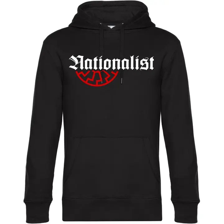 Herren Kapuzenpullover - Nationalist für Heimat, Volk und Vaterland