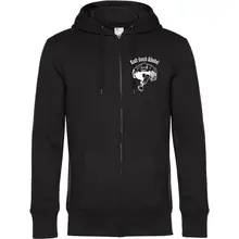 Herren Kapuzenjacke - Kraft durch Alkohol Vorderseite
