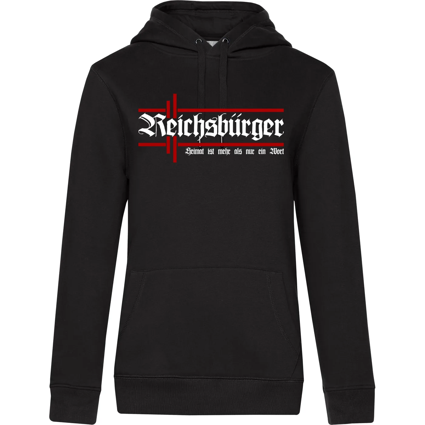 Damen Kapuzenpullover - Reichsbürger, Heimat