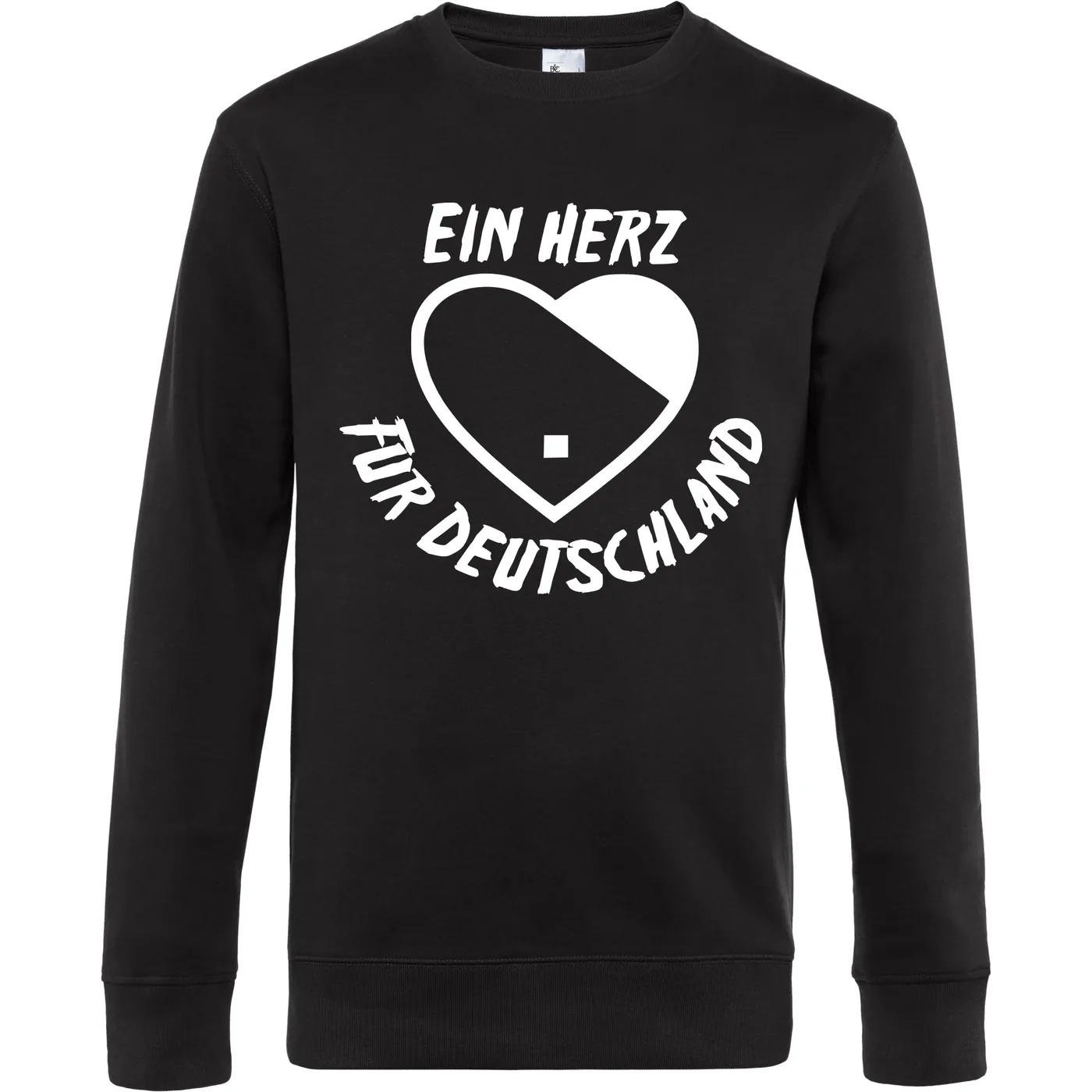 Herren Pullover - Ein Herz für Deutschland