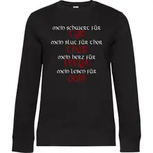 Damen Pullover - Mein Schwert für Tyr Vorderseite