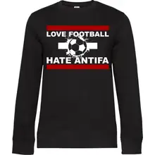 Damen Pullover - Love Football hate Antifa - gewählte Variante