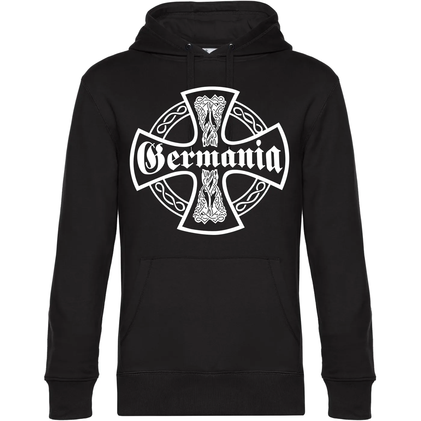 Herren Kapuzenpullover - Germania, Kreuz