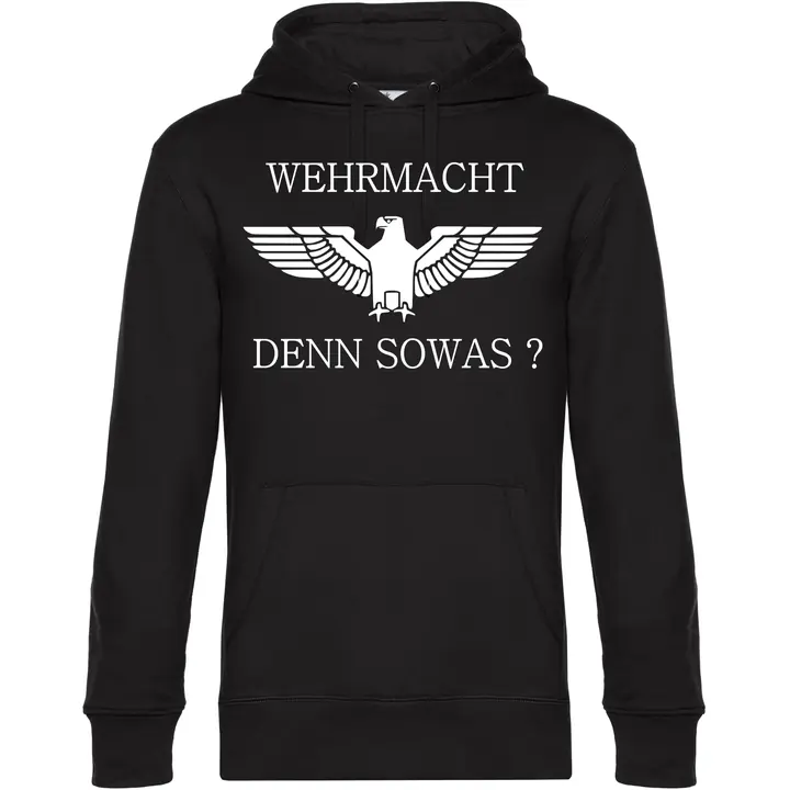 Herren Kapuzenpullover - Wehrmacht denn sowas