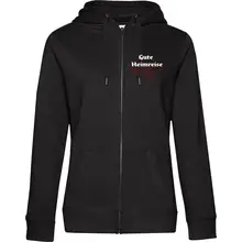 Damen Kapuzenjacke - Gute Heimreise - gewählte Variante