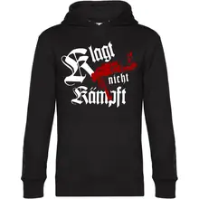 Herren Kapuzenpullover - Klagt nicht kämpft, Ak47 Vorderseite