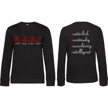 Damen Pullover - Nazi, natürlich anständig - gewählte Variante