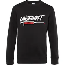 Herren Pullover - Ungeimpft, Spritze - gewählte Variante