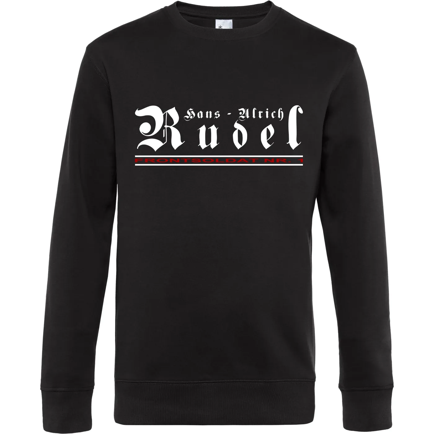 Herren Pullover - Hans Ulrich Rudel, Frontsoldat