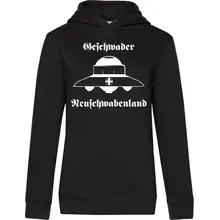 Damen Kapuzenpullover - Geschwader Neuschwabenland - gewählte Variante