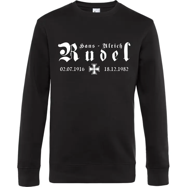 Herren Pullover - Hans Ulrich Rudel, Kreuz